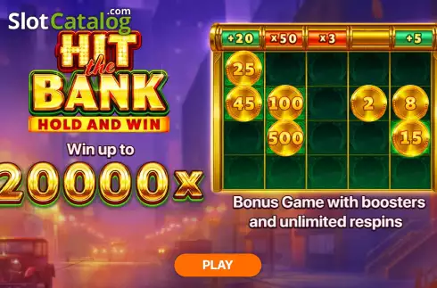 Οθόνη2. Hit the Bank: Hold and Win Κουλοχέρης