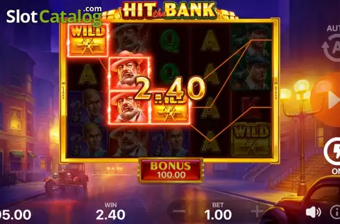 Οθόνη4. Hit the Bank: Hold and Win Κουλοχέρης