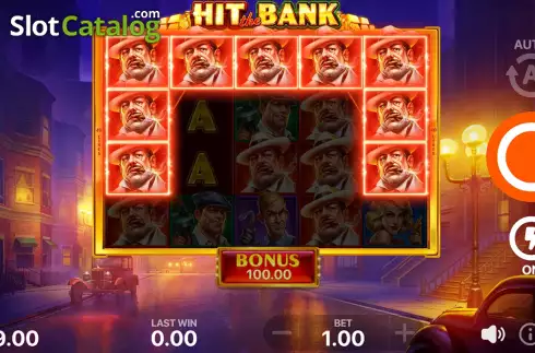 Οθόνη5. Hit the Bank: Hold and Win Κουλοχέρης