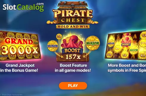 Οθόνη2. Pirate Chest: Hold and Win Κουλοχέρης