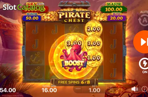 Οθόνη9. Pirate Chest: Hold and Win Κουλοχέρης