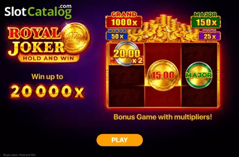 Οθόνη2. Royal Joker: Hold and Win Κουλοχέρης
