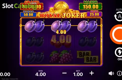 Οθόνη5. Royal Joker: Hold and Win Κουλοχέρης