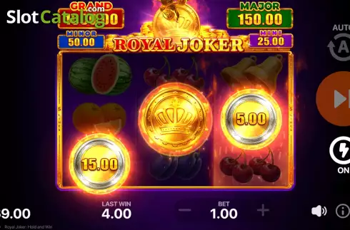 Οθόνη6. Royal Joker: Hold and Win Κουλοχέρης