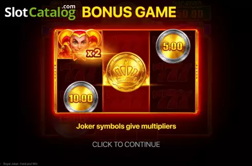 Οθόνη7. Royal Joker: Hold and Win Κουλοχέρης