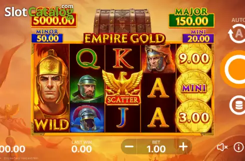 Οθόνη3. Empire Gold: Hold and Win Κουλοχέρης