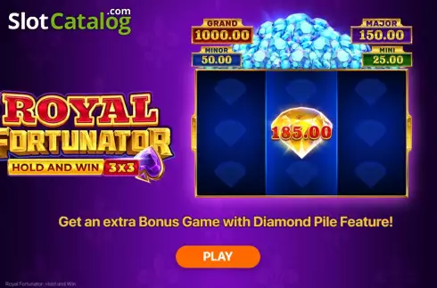 Οθόνη2. Royal Fortunator: Hold and Win Κουλοχέρης 