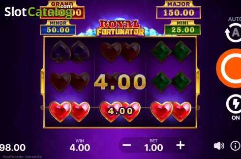 Οθόνη4. Royal Fortunator: Hold and Win Κουλοχέρης 