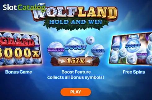 Οθόνη2. Wolf Land: Hold and Win Κουλοχέρης