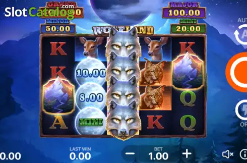 Οθόνη3. Wolf Land: Hold and Win Κουλοχέρης