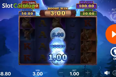 Οθόνη6. Wolf Land: Hold and Win Κουλοχέρης