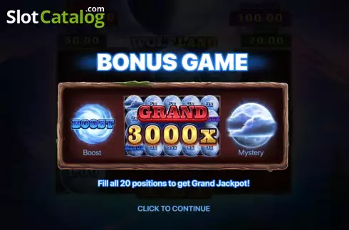 Οθόνη8. Wolf Land: Hold and Win Κουλοχέρης