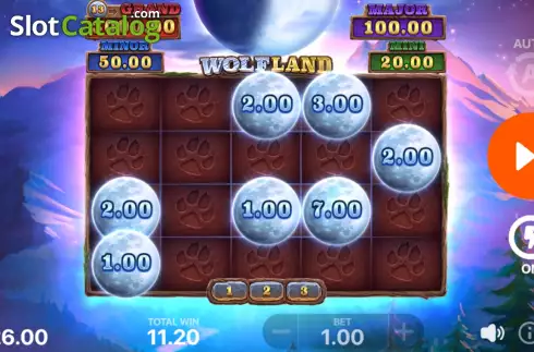 Οθόνη9. Wolf Land: Hold and Win Κουλοχέρης
