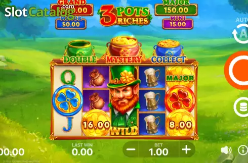 Οθόνη3. 3 Pots Riches: Hold and Win Κουλοχέρης