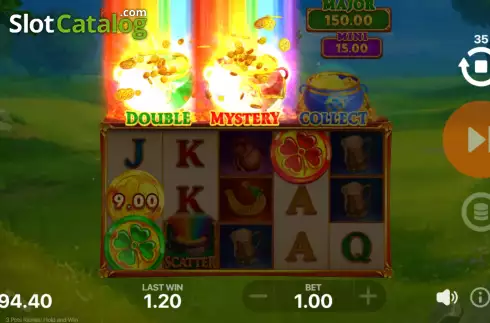 Οθόνη6. 3 Pots Riches: Hold and Win Κουλοχέρης