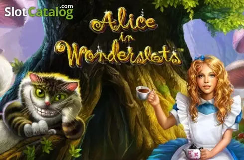 Alice in Wonderslots Λογότυπο Alice in Wonderslots Λογότυπο