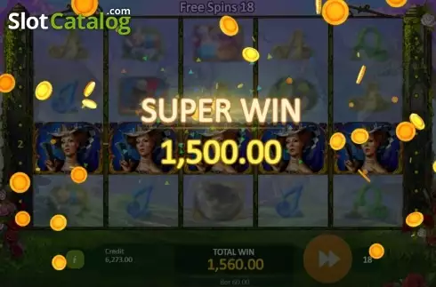 Οθόνη 9. Alice in Wonderslots Κουλοχέρης