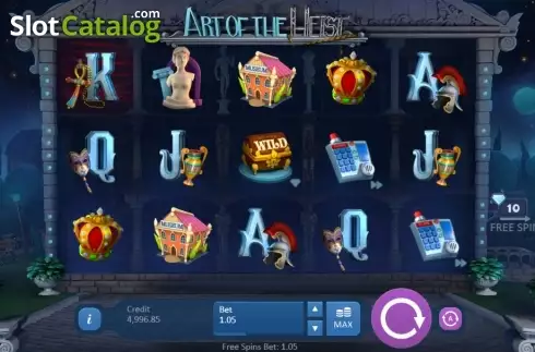 Οθόνη 1. Art of the Heist Κουλοχέρης