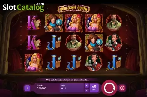 Οθόνη 1. Burlesque Queen Κουλοχέρης 