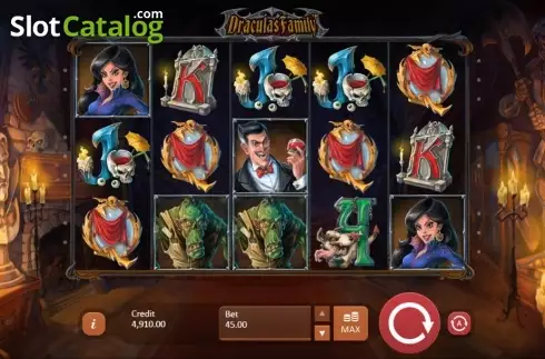 Οθόνη 1. Dracula's Family Κουλοχέρης