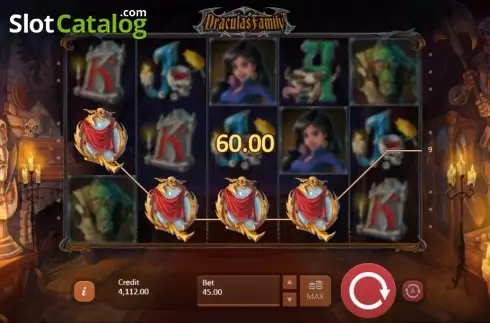 Οθόνη 5. Dracula's Family Κουλοχέρης