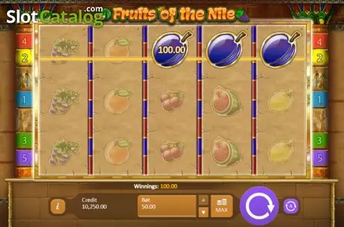 Οθόνη 7. Fruits of the Nile Κουλοχέρης