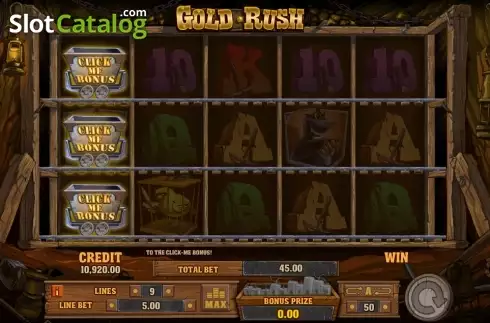 Οθόνη 5. Gold Rush (Playson) Κουλοχέρης