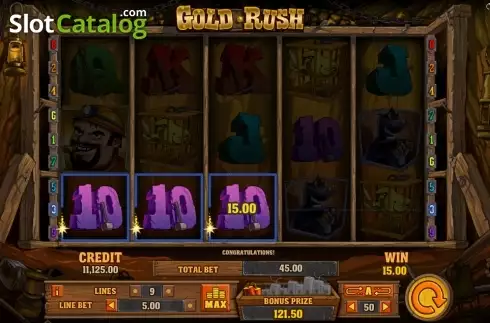 Οθόνη 8. Gold Rush (Playson) Κουλοχέρης
