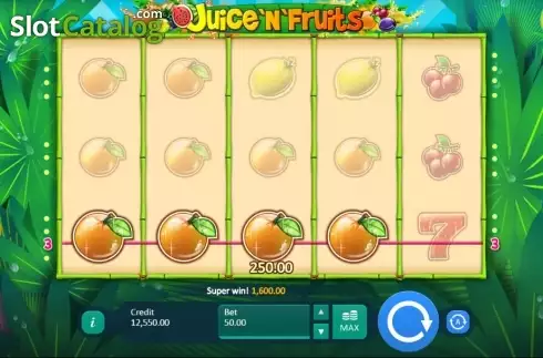 Οθόνη 2. Juice and Fruits Κουλοχέρης