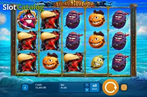 Οθόνη 1. Lucky Pirates Κουλοχέρης
