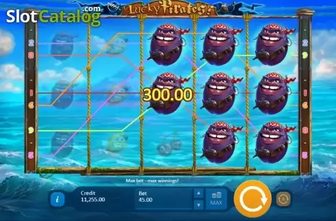 Οθόνη 2. Lucky Pirates Κουλοχέρης