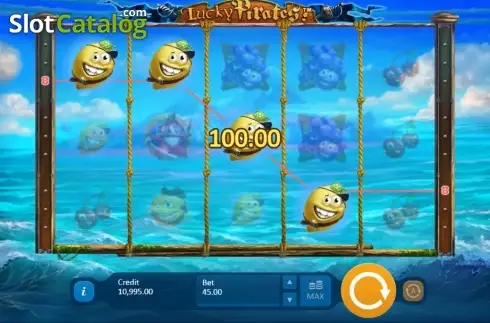 Οθόνη 3. Lucky Pirates Κουλοχέρης