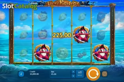 Οθόνη 4. Lucky Pirates Κουλοχέρης