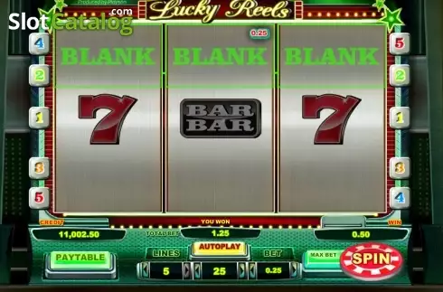 Οθόνη 4. Lucky Reels (Playson) Κουλοχέρης