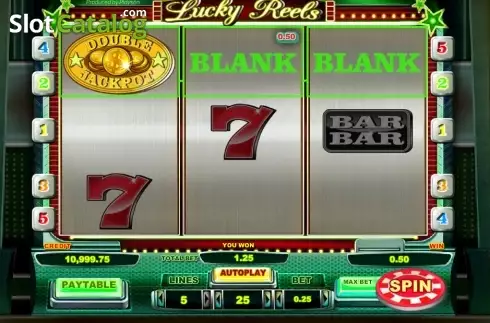 Οθόνη 5. Lucky Reels (Playson) Κουλοχέρης