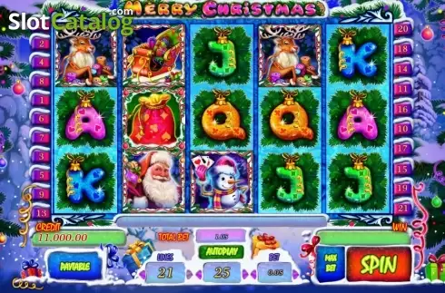 Οθόνη 1. Merry Christmas (Playson) Κουλοχέρης