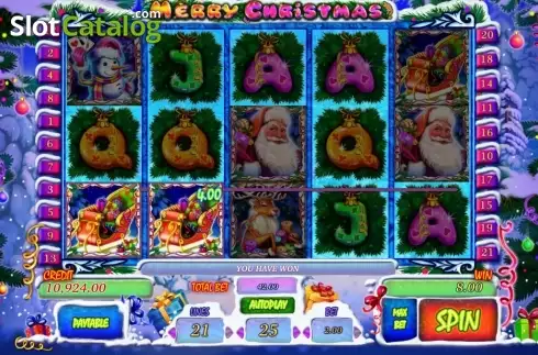 Οθόνη 2. Merry Christmas (Playson) Κουλοχέρης