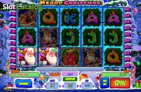 Οθόνη 5. Merry Christmas (Playson) Κουλοχέρης