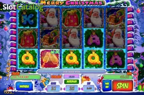 Οθόνη 6. Merry Christmas (Playson) Κουλοχέρης