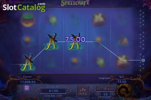 Οθόνη 2. SpellCraft Κουλοχέρης