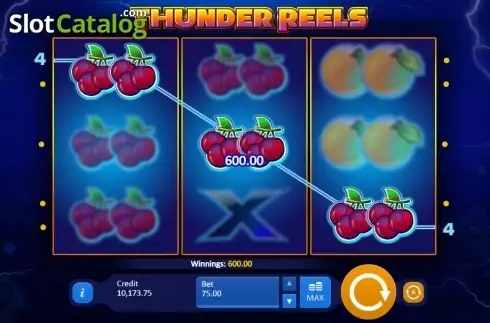 Οθόνη 6. Thunder Reels Κουλοχέρης