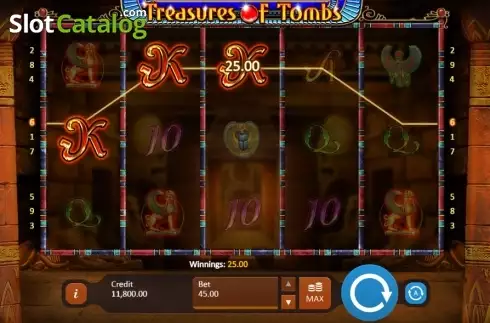 Οθόνη 7. Treasure of Tombs Κουλοχέρης 