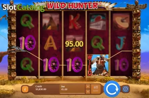 Οθόνη 3. Wild Hunter (Playson) Κουλοχέρης