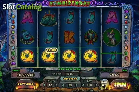 Οθόνη 2. Zombirthday Κουλοχέρης
