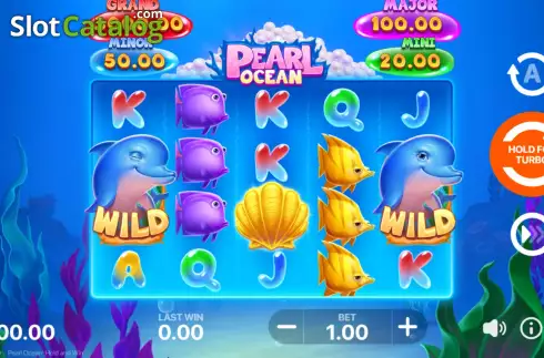 Οθόνη3. Pearl Ocean: Hold and Win Κουλοχέρης