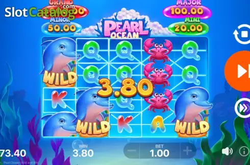Οθόνη5. Pearl Ocean: Hold and Win Κουλοχέρης