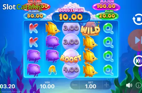 Οθόνη6. Pearl Ocean: Hold and Win Κουλοχέρης