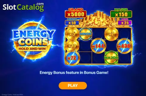 Οθόνη2. Energy Coins: Hold and Win Κουλοχέρης