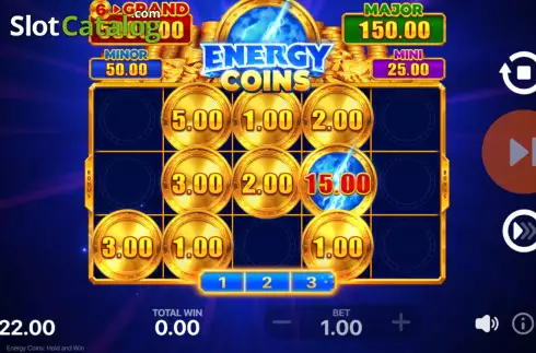 Οθόνη7. Energy Coins: Hold and Win Κουλοχέρης