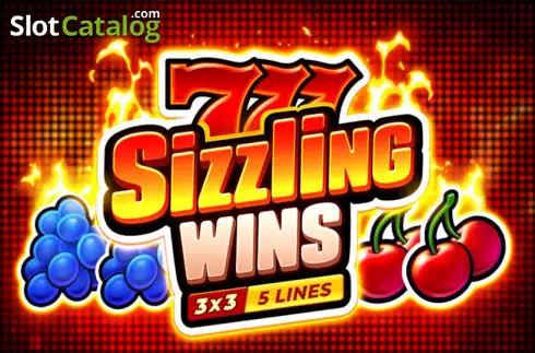777 Sizzling Wins: 5 lines Λογότυπο